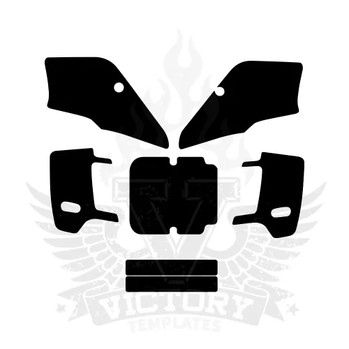 Kawasaki KDX 1989-2005 Graphic Templates Kawasaki KDX 1989-2005 Graphic Templates