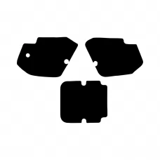 Kawasaki KX 125 250 1988 1989 Graphic Templates