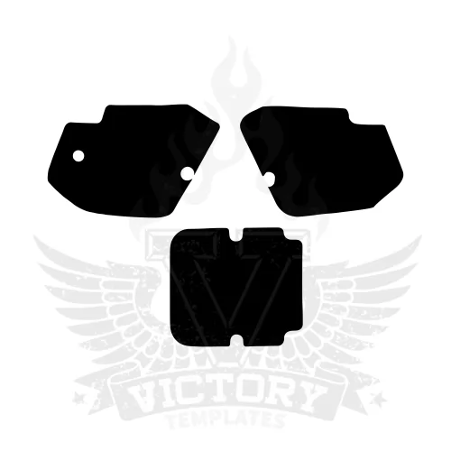 Kawasaki KX 125 250 1988 1989 Graphic Templates Kawasaki KX 125 250 1988 1989 Graphic Templates