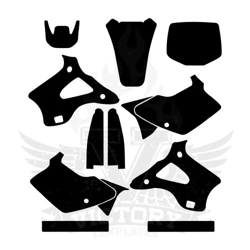 Kawasaki KX 125 250 1994 1995 1996 1997 1998 Graphic Templates Kawasaki KX 125 250 1994 1995 1996 1997 1998 Graphic Templates