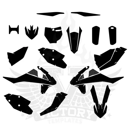 KTM SX 125 2017 Graphic Templates KTM SX 125 2017 Graphic Templates