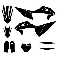 KTM SX SXf Range FE-18 2019 Graphic Templates