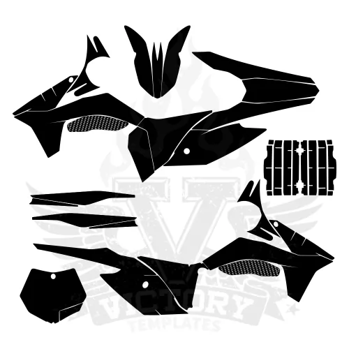KTM SX 125 2011 2012 Graphic Templates KTM SX 125 2011 2012 Graphic Templates
