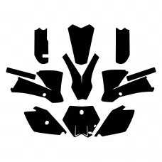 KTM SX 85 2005 Graphic Templates