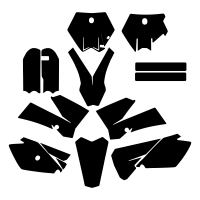 KTM SX 85 2006 2007 2008 2009 2010 2011 2012 Graphic Templates