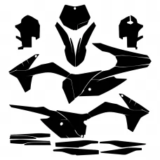 KTM SX 2011 2012 Graphic Templates