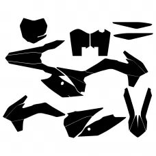 KTM SXF 2013 Graphic Templates