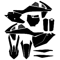 KTM SXF 450 250 2016 2017 Graphic Templates
