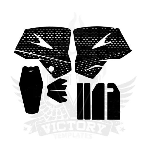 KTM SXF 525 DESERT TANK Graphic Templates KTM SXF 525 DESERT TANK Graphic Templates