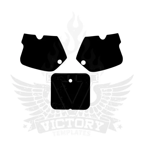 Suzuki RM 125 250 1989 1990 1991 1992 Graphics Template Suzuki RM 125 250 1989 1990 1991 1992 Graphics Template