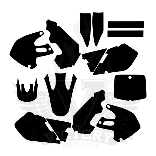 Suzuki RM 125 250 1999 2000 Graphic Templates Suzuki RM 125 250 1999 2000 Graphic Templates