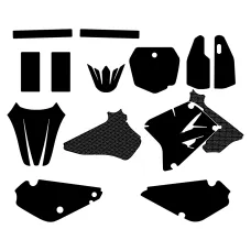 SUZUKI RM 85 2017 Graphic Templates