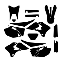 Yamaha WR 250F 450F 2004 2005 2006 Graphic Templates