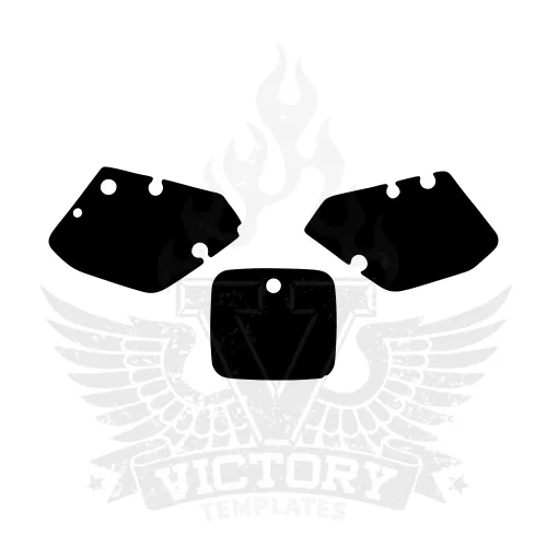 Yamaha YZ 125 250 1988 1989 1990 Graphic Templates Yamaha YZ 125 250 1988 1989 1990 Graphic Templates