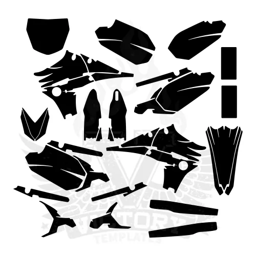 YAMAHA YZF 450 2013 Graphic Templates YAMAHA YZF 450 2013 Graphic Templates