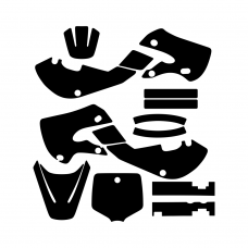 PITSTERPRO X4 X4R X4M Graphic Templates