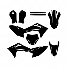 GasGas MC 50 2024 2025 2026 Graphic Templates