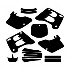 GasGas EC 250 1998 1999 2000 2001 Graphic Templates