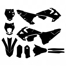 GasGas EX Enduro All Models 2018 2019 2020 Graphic Templates