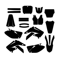 Honda CR 125 250 2002 2003 2004 2005 Graphic Templates