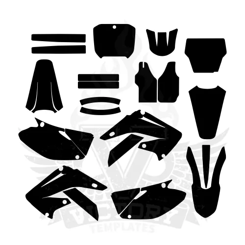 Honda CR 125 250 2002 2003 2004 2005 Graphic Templates Honda CR 125 250 2002 2003 2004 2005 Graphic Templates