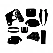 Honda CR 80 1990 1991 1992 1993 1994 1995 Graphic Templates
