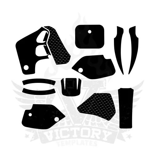 Honda CR 80 1990 1991 1992 1993 1994 1995 Graphic Templates Honda CR 80 1990 1991 1992 1993 1994 1995 Graphic Templates
