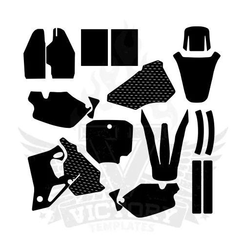 Honda CR 80 1996 1997 1998 1999 2000 2001 2002 Graphic Templates Honda CR 80 1996 1997 1998 1999 2000 2001 2002 Graphic Templates
