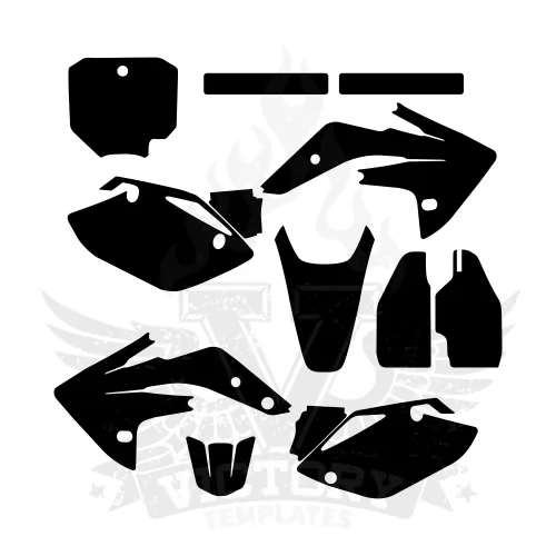 HONDA CRF 150 R 2018 Graphic Templates HONDA CRF 150 R 2018 Graphic Templates