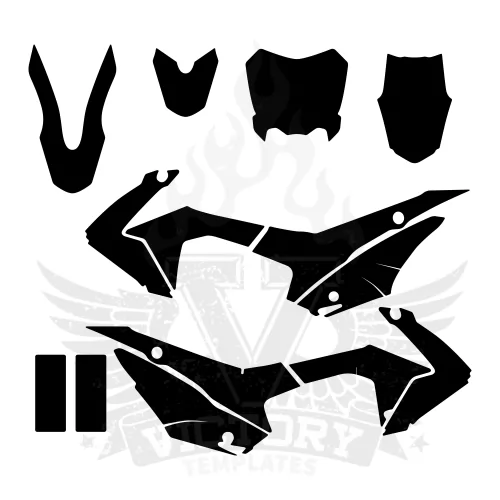 HONDA CRF 110 2018 Graphic Templates HONDA CRF 110 2018 Graphic Templates