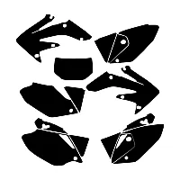 Honda CRF 150X 230X 2004 2005 2006 2007 Graphic Templates