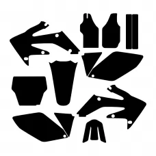 Honda CRF 250 2006 2007 Graphic Templates