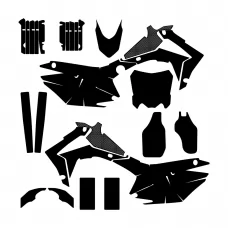 HONDA CRF 250 2015 Graphic Templates