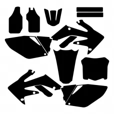 Honda CRF 250R 2007 2008 Graphic Templates