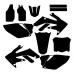 Honda CRF 250R 2007 2008 Graphic Templates Honda CRF 250R 2007 2008 Graphic Templates