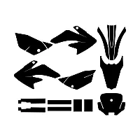 Honda CRF 100 2011 2012 2013 2014 2015 Graphic Templates