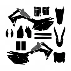 HONDA CRF 450 2014 Graphic Templates