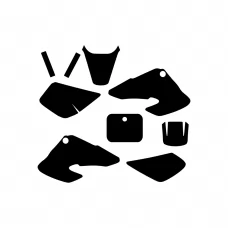 Honda XR 50 2000 2001 2002 2003 Graphic Templates