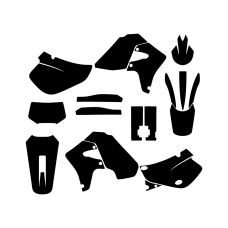 HONDA XR 650 2000 2001 2002 2003 2004 2005 2006 2007 2008 2009 Graphic Templates