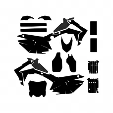 HONDA CRF 250 2017 Graphic Templates