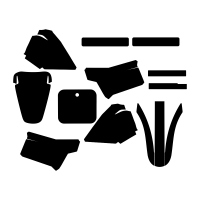 HONDA XR 200R Graphic Templates