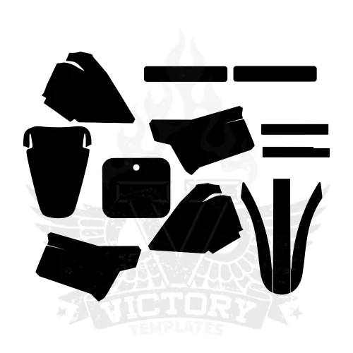 HONDA XR 200R Graphic Templates HONDA XR 200R Graphic Templates