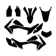 HONDA CRF 250L Graphic Templates