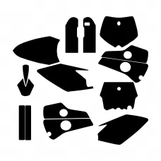 Husaberg FS FE FC 2000 2001 2002 2003 2004 2005 Graphic Templates