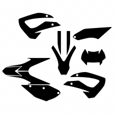 Husaberg FC FS FE 2009 2010 2011 2012 Graphic Templates