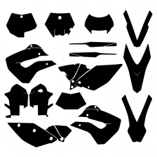Husaberg FX 450 FS 570 TE 250 300 FE 390 450 570 2009 2010 2011 2012 Graphic Templates
