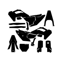 Husqvarna FC 250 350 450 FX 350 450 TX 300 2023- Graphic Templates