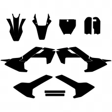 Husqvarna TC 50 2018 Graphic Templates