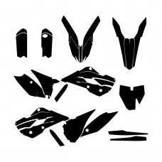 HUSQVARNA TC 85 2014 2015 2016 2017 Graphic Templates