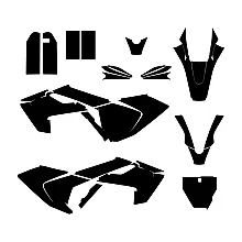 Husqvarna FC 450 2016 2017 2018 Graphics Template